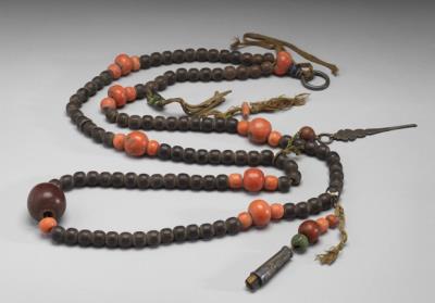 图片[2]-Wood prayer beads, Qianlong reign (1736-1795), Qing dynasty-China Archive